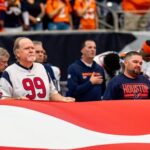 An image from the November 2nd, 2025 regular season week 9 home game against the Denver Broncos at NRG Stadium in Houston, TX. The Texans lost 15-18.